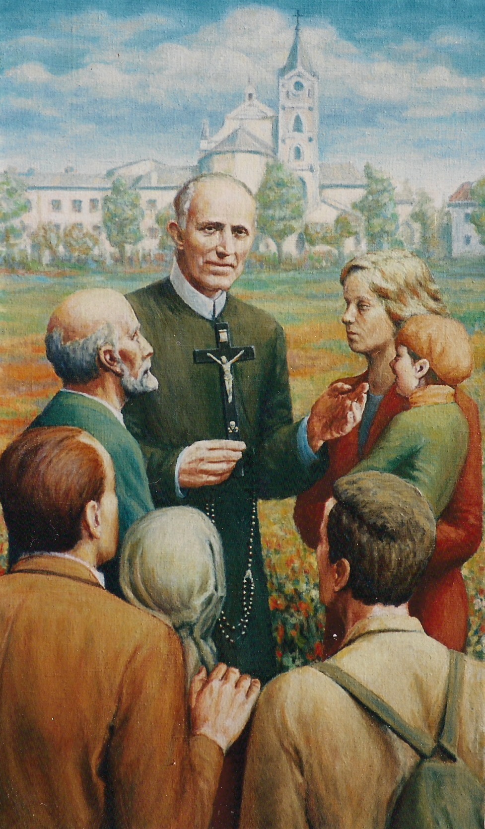O. Bernard Łubieński w Mościskach 2 jpg